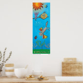 Poster - zo dichtbij (Keuken)