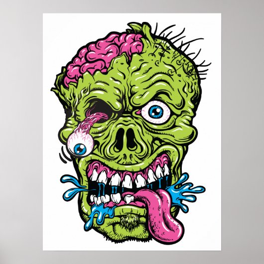 Poster Zombie (Voorkant)
