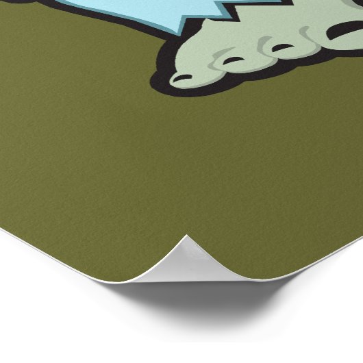 Poster Zombie (Hoek)