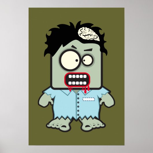 Poster Zombie (Voorkant)