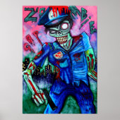 Poster Zombie Cop (Voorkant)