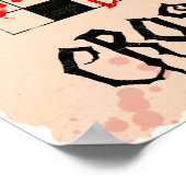 Poster Zombie Crossword (Hoek)