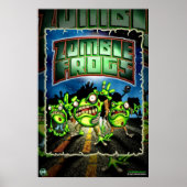 Poster Zombie Frogs (Voorkant)