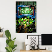 Poster Zombie Frogs (Thuiskantoor)