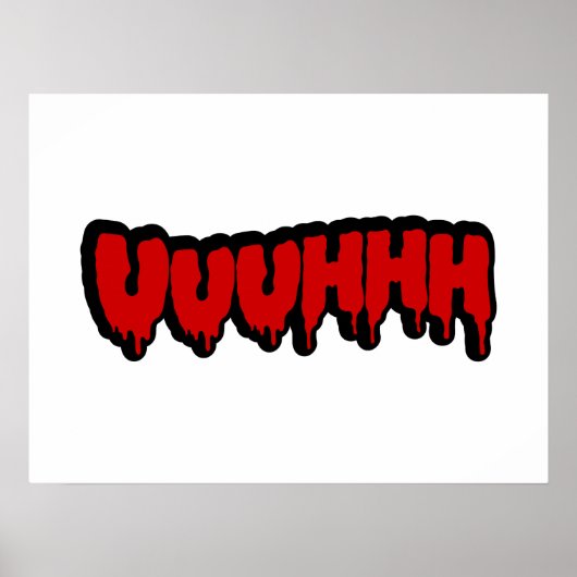 Poster Zombie Groan (Voorkant)