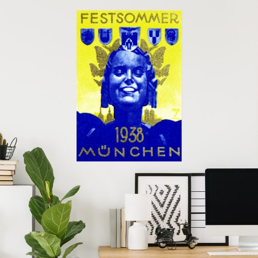 Poster  zomerfeest (Thuiskantoor)
