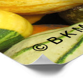 Poster - Zomerpompoen (Hoek)