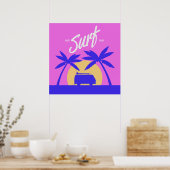 Poster zomerSurf (Keuken)
