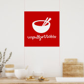 Poster zonder ở (Keuken)