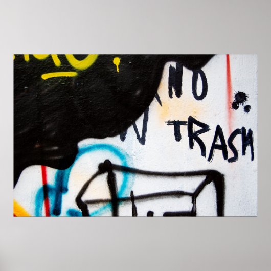 poster zonder afval (Voorkant)