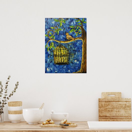 Poster zonder cache (Keuken)