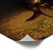 Poster zonder kop halloween (Hoek)