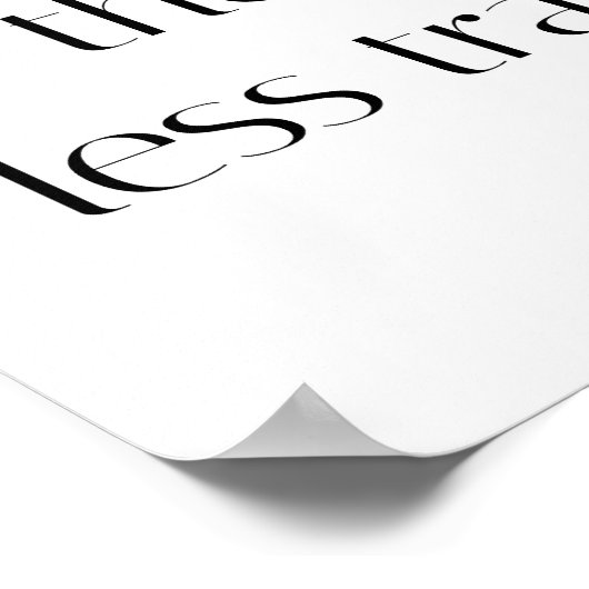 Poster zonder treinritten (Hoek)