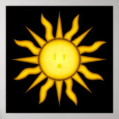 Poster zonne-energie (Voorkant)