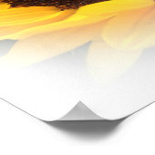 Poster Zonnebloem Dream Poem (Hoek)