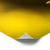 Poster Zonnebloem Elegantie (Hoek)