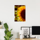 Poster Zonnebloem Op Het Veld Fotografie (Thuiskantoor)