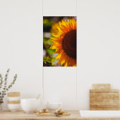 Poster Zonnebloem Op Het Veld Fotografie (Keuken)