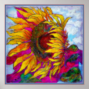 POSTER: Zonnebloempitter Poster