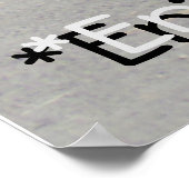 Poster - Zonneliefhebbers (Hoek)