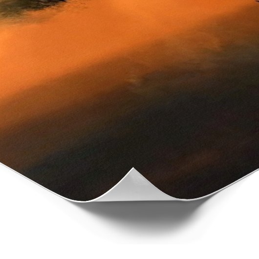 Poster zonnestralen (Hoek)