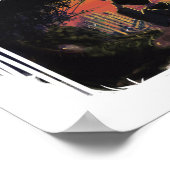 Poster - zonsondergang door micgurro (Hoek)