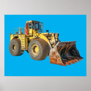 Poster zware machines