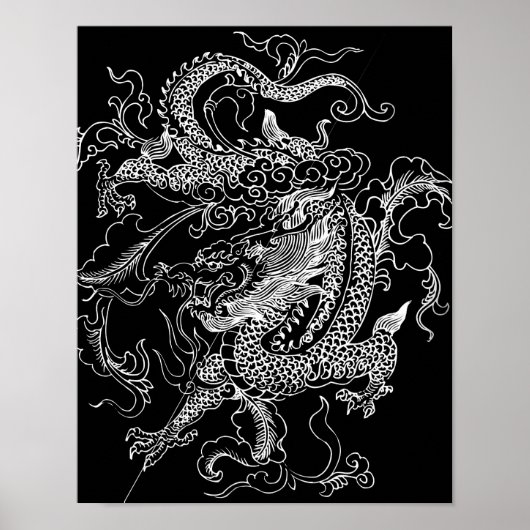 Poster zwart-wit (Voorkant)