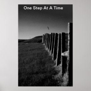 Poster zwart-wit/Motivatie