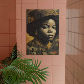 Poster Zwarte geschiedenis