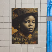 Poster Zwarte geschiedenis