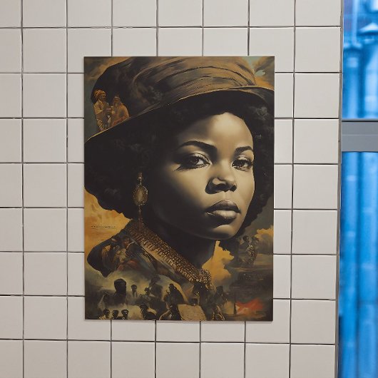 Poster Zwarte geschiedenis