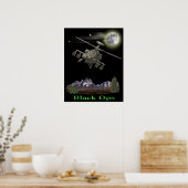 poster zwarte ops (Keuken)