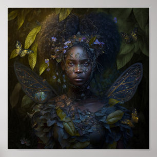 poster "Zwarte Sprite"