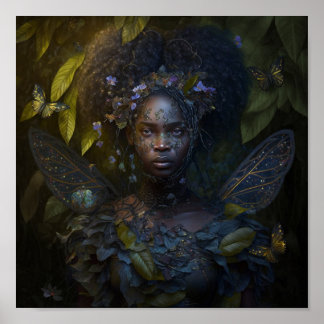 poster "Zwarte Sprite"