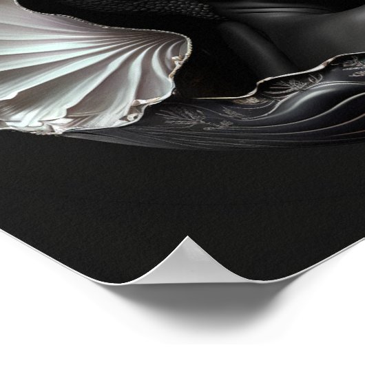 poster "Zwarte Zeemeermin 2" (Hoek)