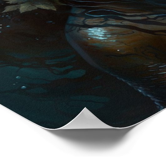 poster "Zwarte Zeemeermin 5" (Hoek)