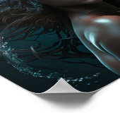 poster "Zwarte Zeemeermin 7" (Hoek)