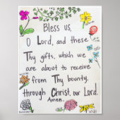 Poster - Zwelling vóór de maaltijd (Voorkant)