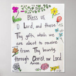 Poster - Zwelling vóór de maaltijd