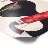 Poster Zwicky Cat van Donald Brun (Hoek)