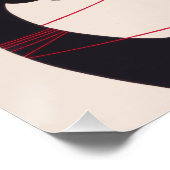 Poster Zwicky Cat van Donald Brun (Hoek)