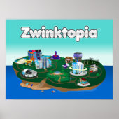 Poster Zwinktopia (Voorkant)