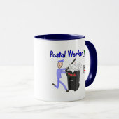 Posterarbeiders die willen — grappig mok (Voorkant rechts)