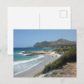 Posterd de Alcudia, Mallorca, Mallorca. Briefkaart (Voorkant / Achterkant)