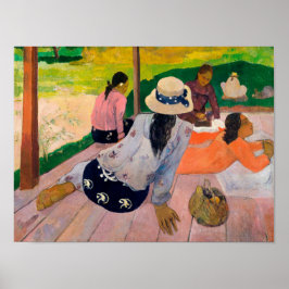 PosterDe Siesta (ca. 1892–94) | Paul Gauguin Poster