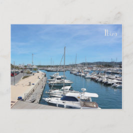 Posterijen puerto de Ibiza en las Islas Baleares Briefkaart