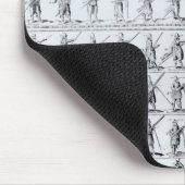 Posterijen voor musketiers en Pikemen Muismat (Hoek)