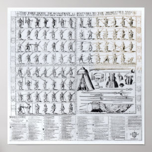 Posterijen voor musketiers en Pikemen Poster