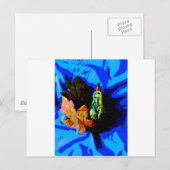 Posterised Pear Briefkaart (Voorkant / Achterkant)